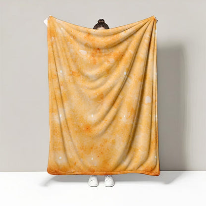 Fun Tortilla-Designed Fleece Blanket