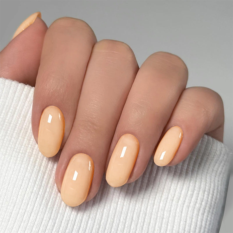 Premium Press-On Nail Set with Natural Finish Acalora