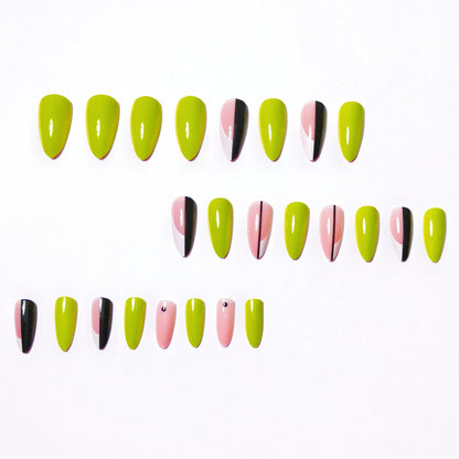 Edgy Angular Nail Art Acalora