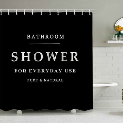 Elegant Bathroom Shower Curtain