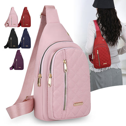 Quilted One-Shoulder Sling Bag Acalora