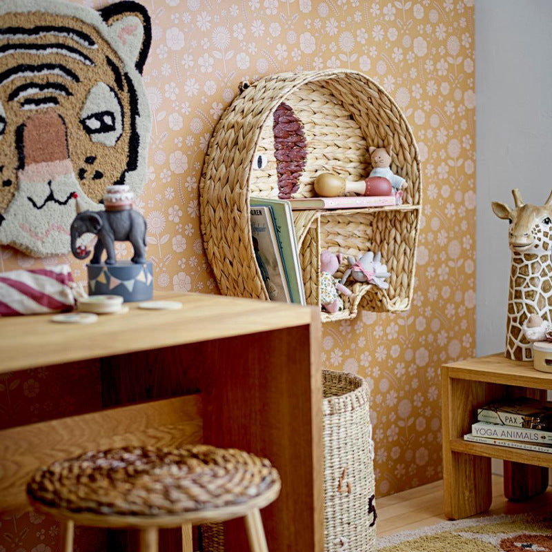 Decorative Wall Basket in Wave Pattern Acalora