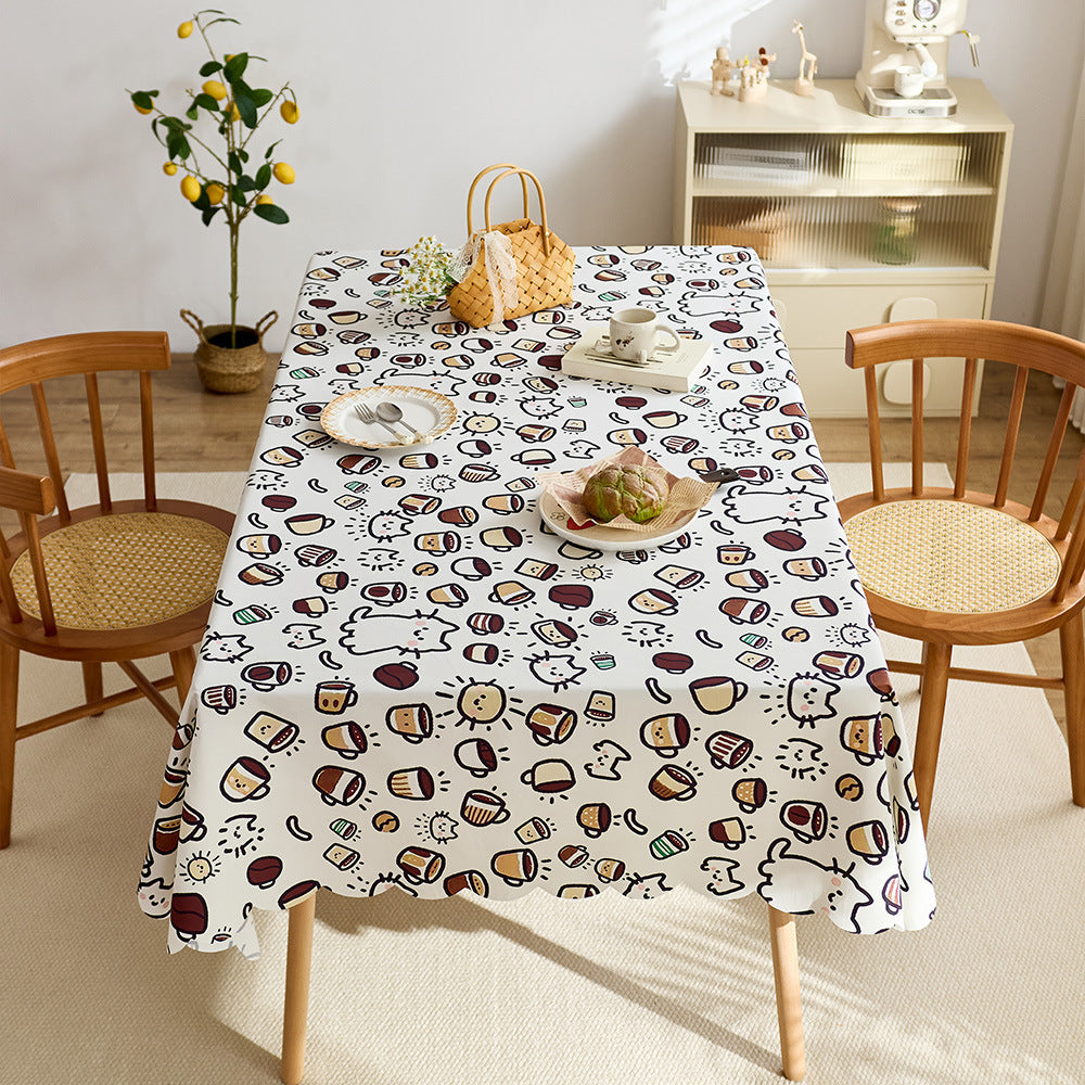 Elegant Plaid Tablecloth
