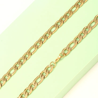Classic Curb Link Chain Necklace Acalora