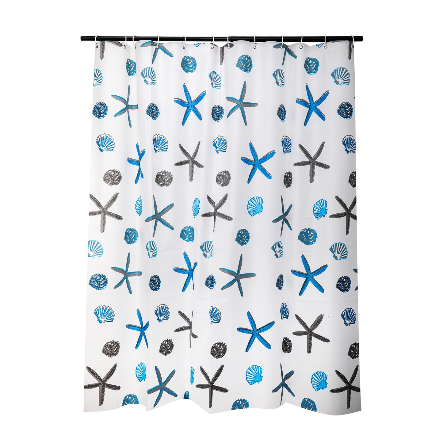 Coastal-Inspired Shower Curtain