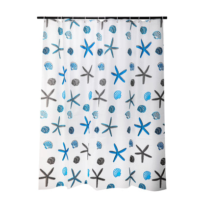 Coastal-Inspired Shower Curtain
