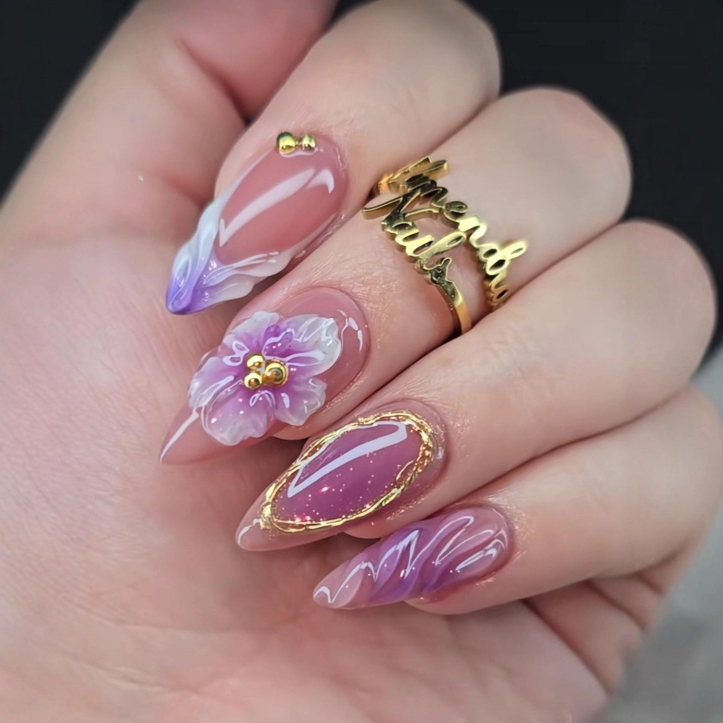 Art nail set Acalora