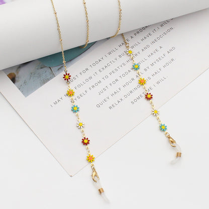 Floral Themed Eyewear Chain Acalora