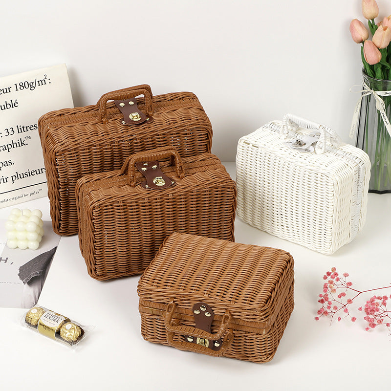 Decorative Woven Keepsake Box Acalora