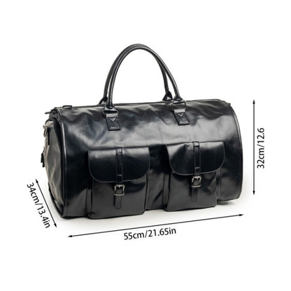 Premium Leather Duffel Bag Acalora