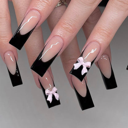 Stylish Gel Press-On Nail Set with Elegant Glossy Finish Acalora