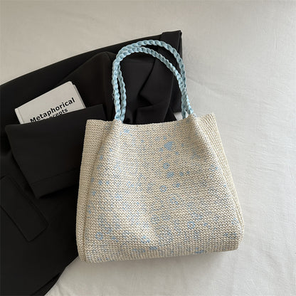 Chic Woven Tote Bag Acalora