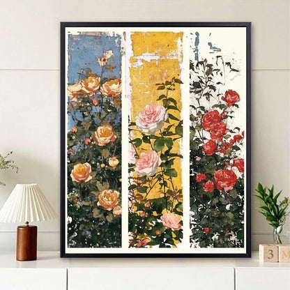 Vintage Floral Wall Art