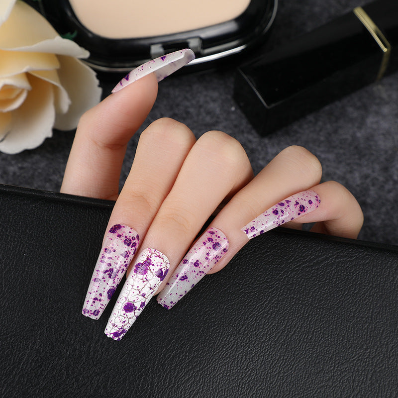 Artificial nails with delicate floral design Acalora