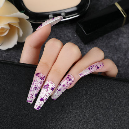 Artificial nails with delicate floral design Acalora