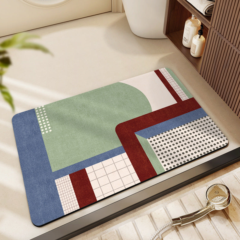 Decorative Bathroom Mat Acalora