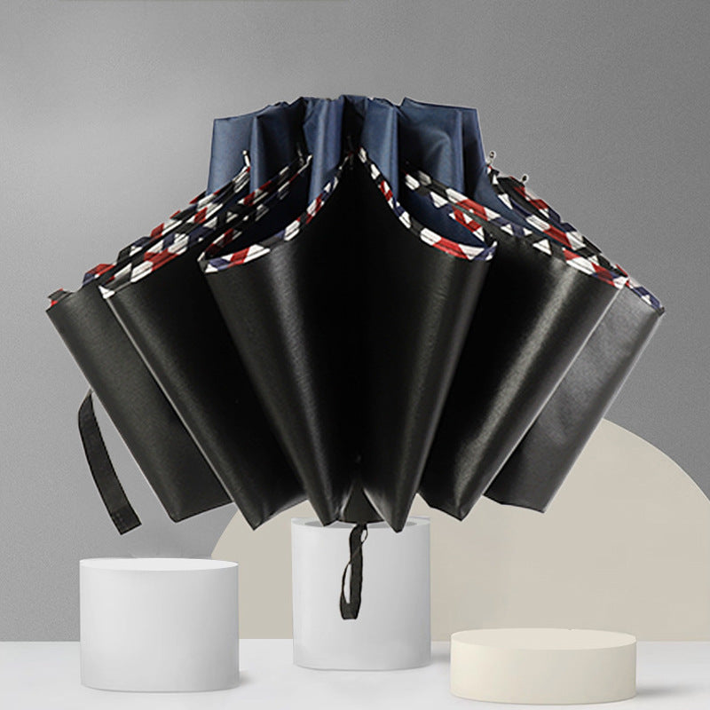 Ladies' umbrella with durable wind protection system Bowlift