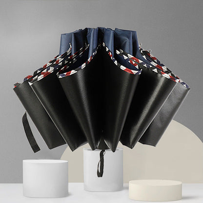 Ladies' umbrella with durable wind protection system Bowlift