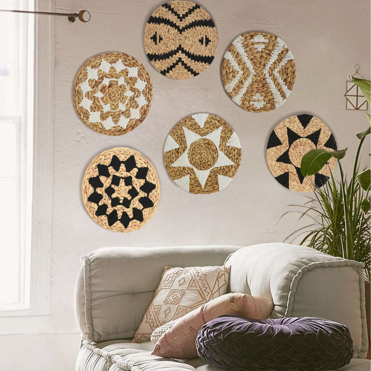 Decorative Wall Hanging Made of Natural Materials Acalora
