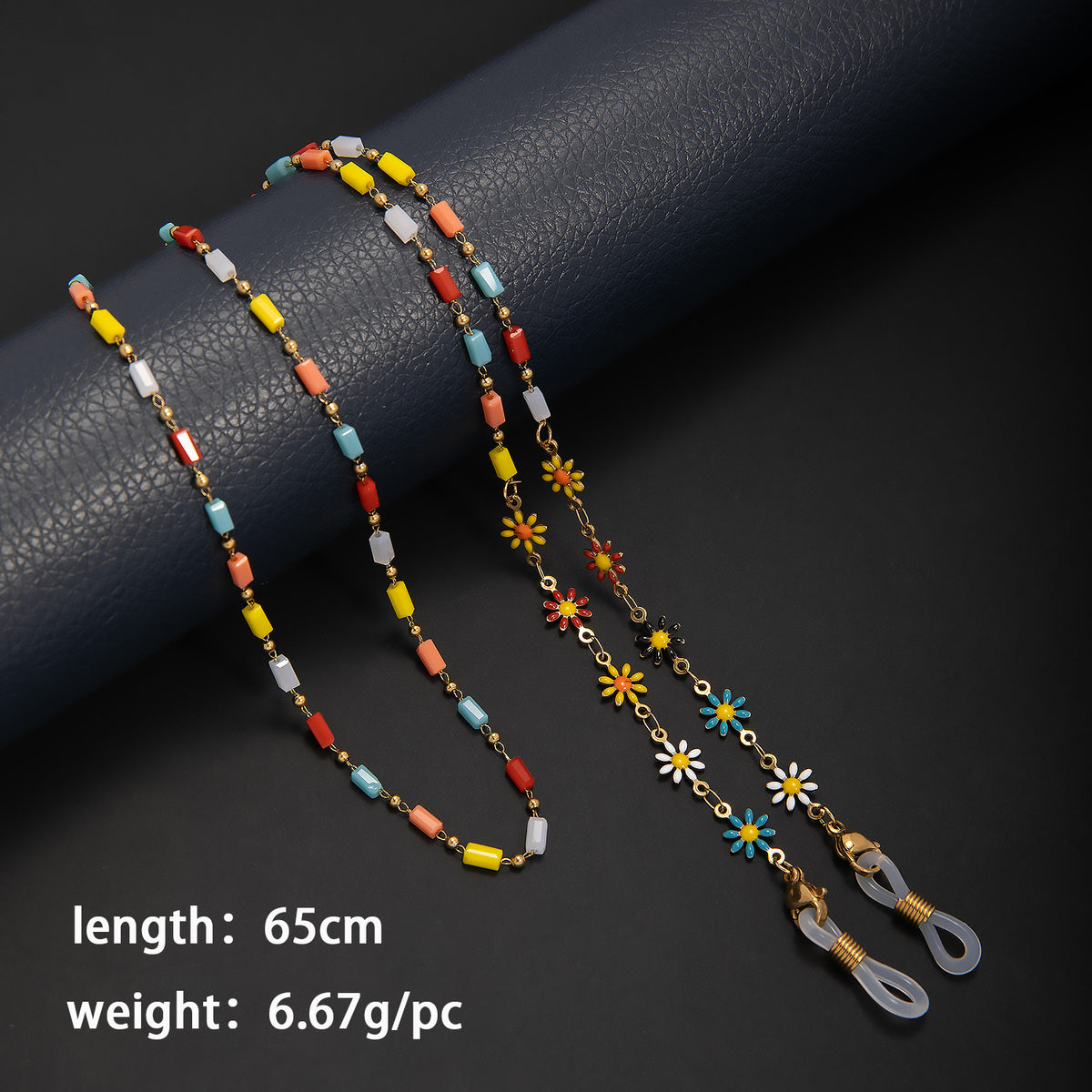 Decorative Beaded Eyewear Chain Acalora