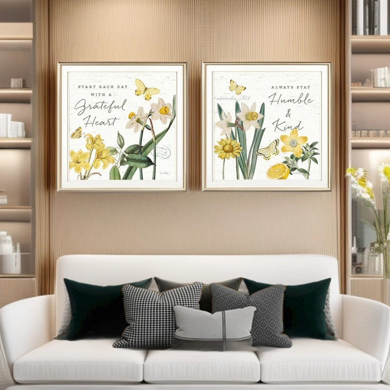 Motivational Botanical Wall Art Print