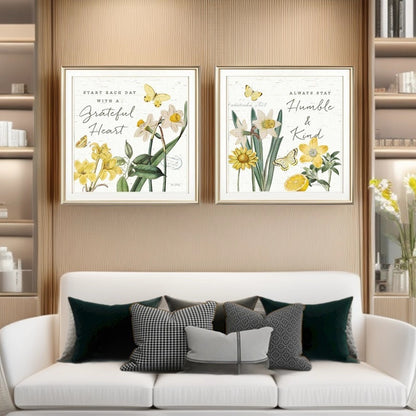 Motivational Botanical Wall Art Print