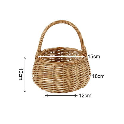 Elegant Handcrafted Storage Basket