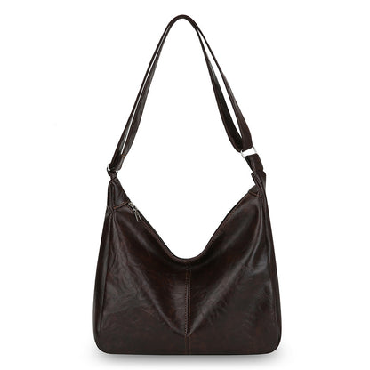 Elegant Leather Shoulder Bag Acalora