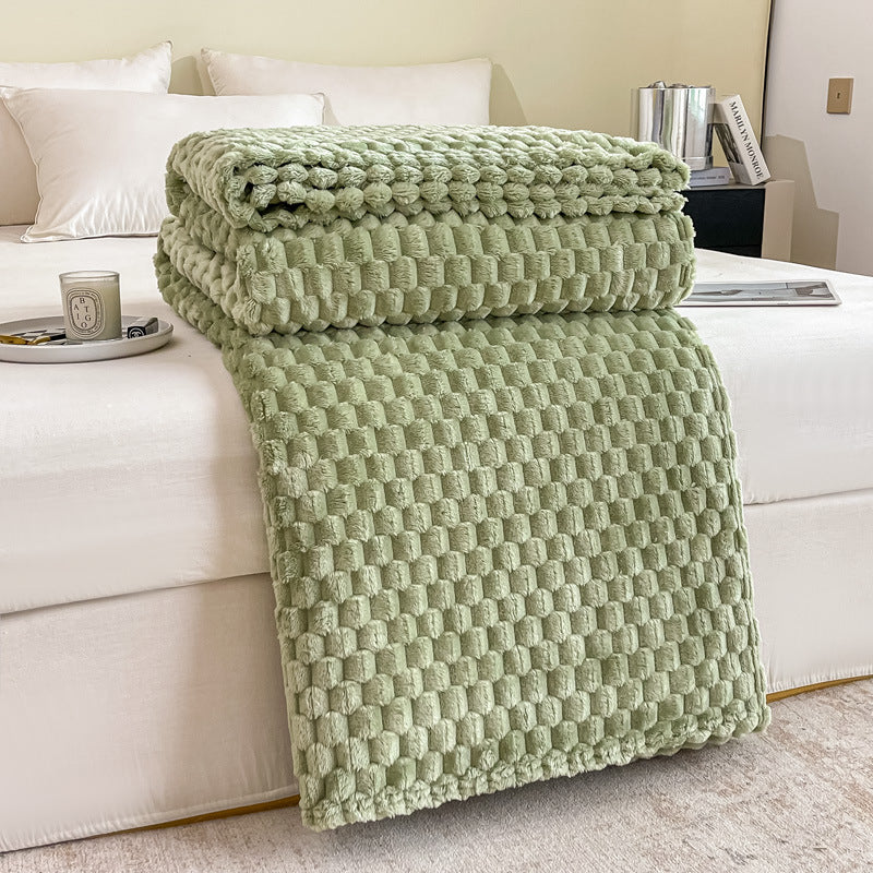 Luxurious Textured Throw Blanket