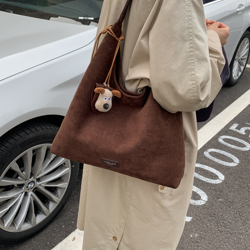 Soft Suede Hobo Bag Acalora