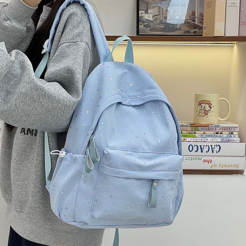 Star-Embellished Backpack Acalora
