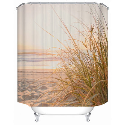Floral Hydrangea Pattern Shower Curtain