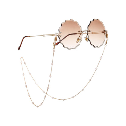 Pearl Beaded Eyewear Chain Acalora
