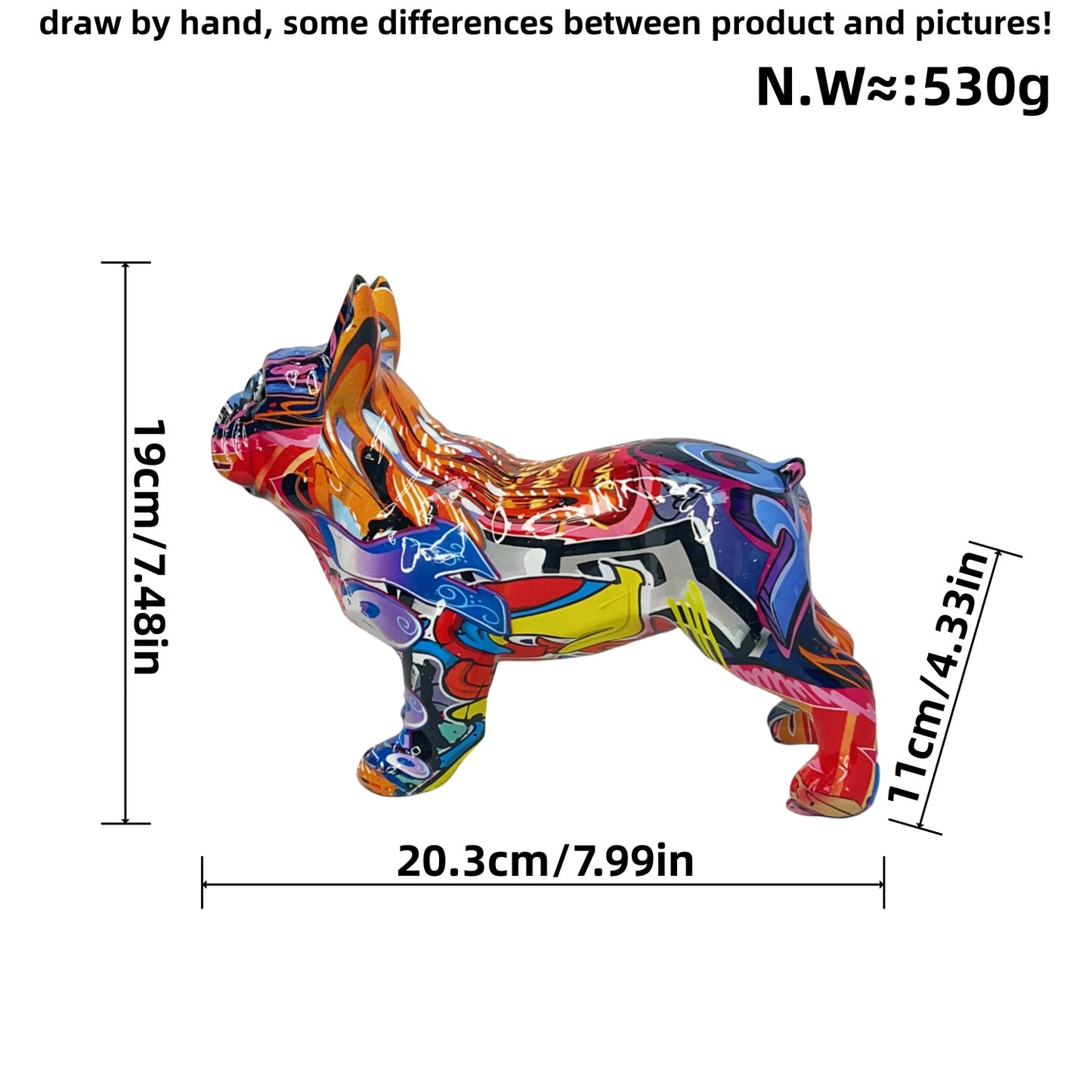 Artistic Bulldog Sculpture Acalora