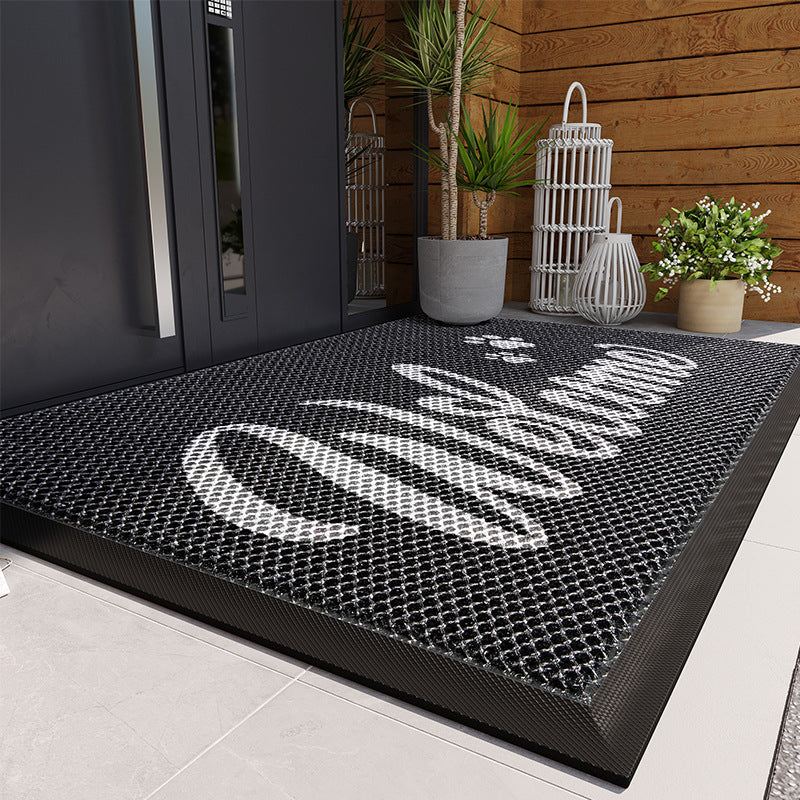 Textured Welcome Entrance Mat