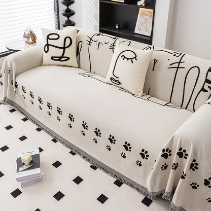 Abstract Design Throw Blanket