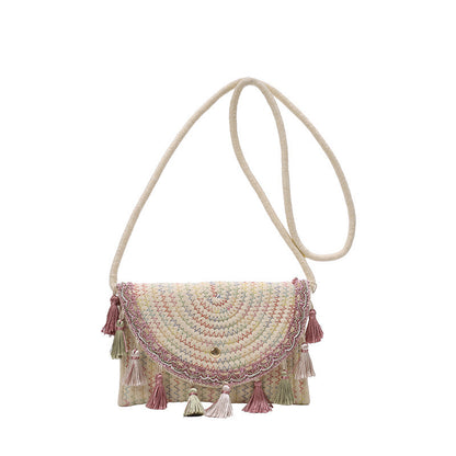 Bohemian Woven Clutch Bag Acalora