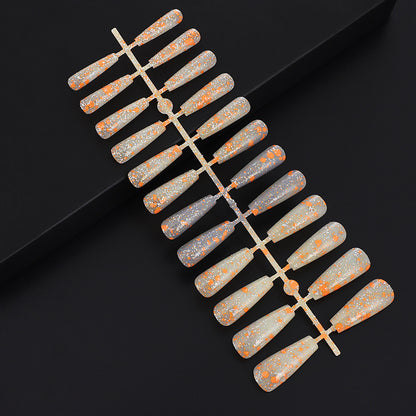 Artificial nails in creative drop design Acalora