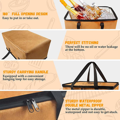 Insulated Food Transport Tote Acalora
