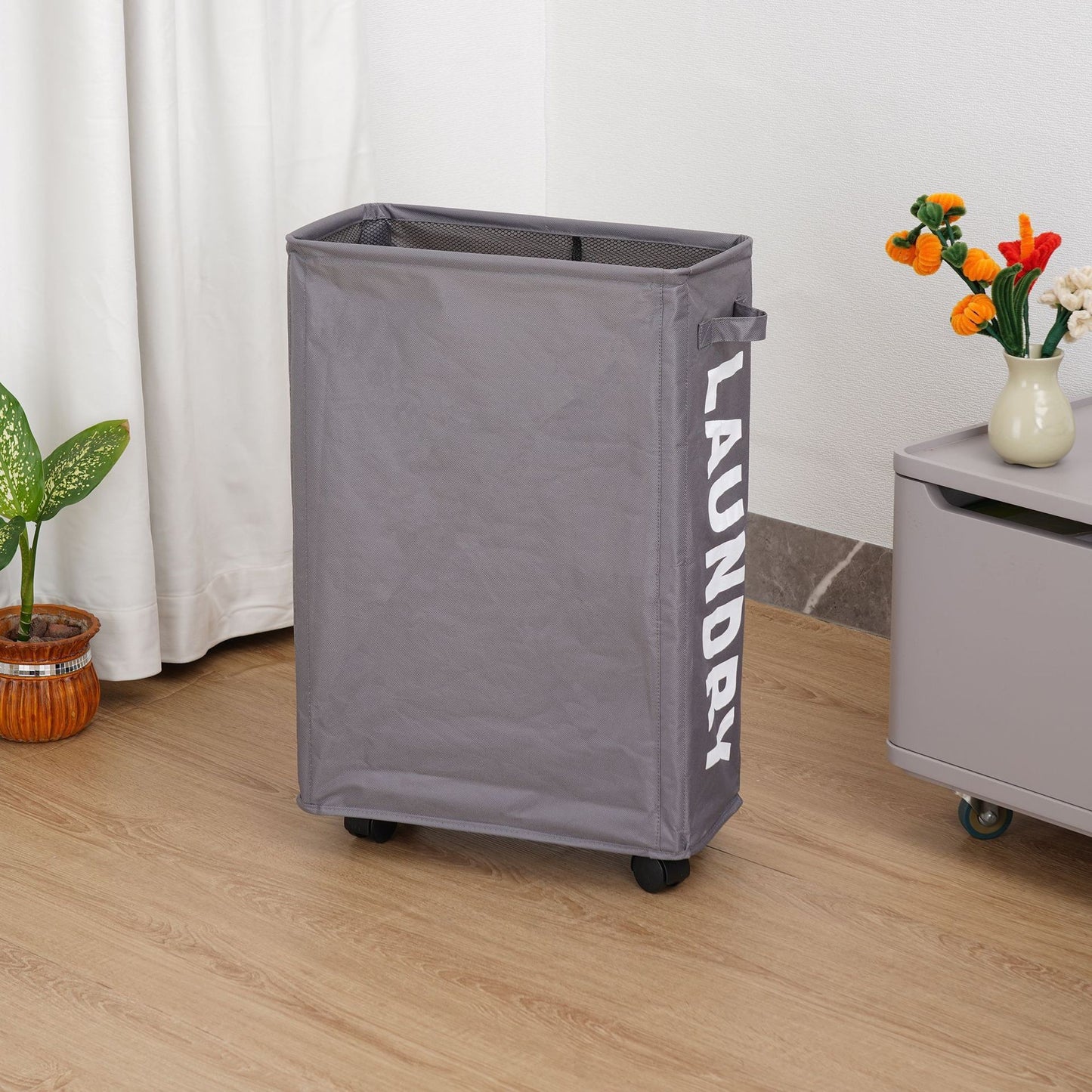 Laundry basket with wheels Acalora