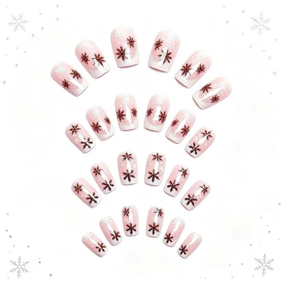 Winter-Themed Nail Art Set Acalora