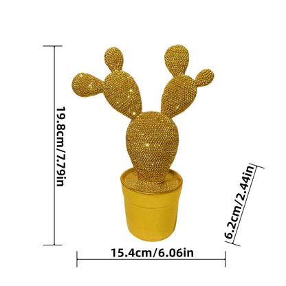 Glittering Cactus Decorative Figure Acalora