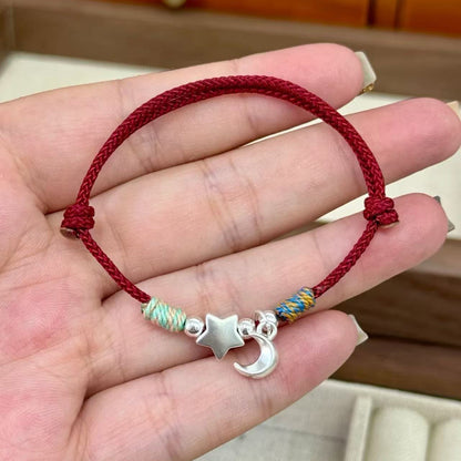 Adjustable Celestial Charm Bracelet Acalora
