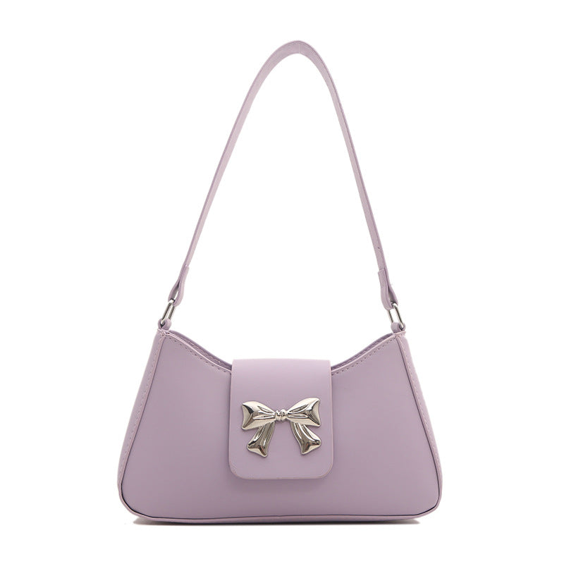 Stylish Bow Accent Handbag Acalora