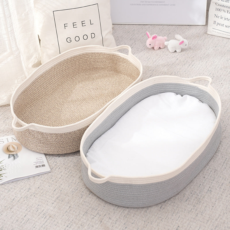 Elegant and Cozy Storage Basket Acalora