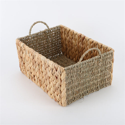 Eco-Friendly Fabric-Lined Storage Basket Acalora
