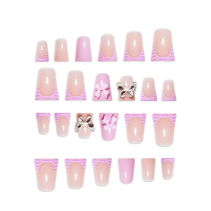 3D Floral Press-On Nail Art Set Acalora