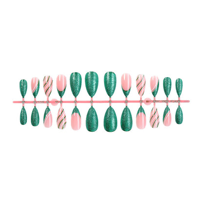 Glittery Ombre Press-On Nail Set Acalora