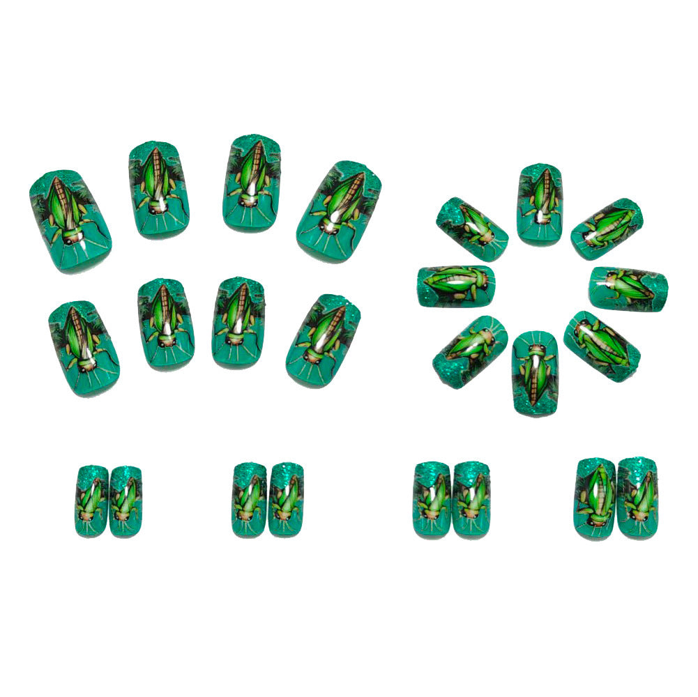 Artificial nails with creative grilling design Acalora