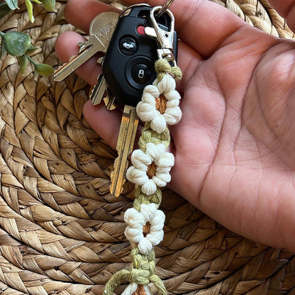 Macrame Tassel Keychain Acalora